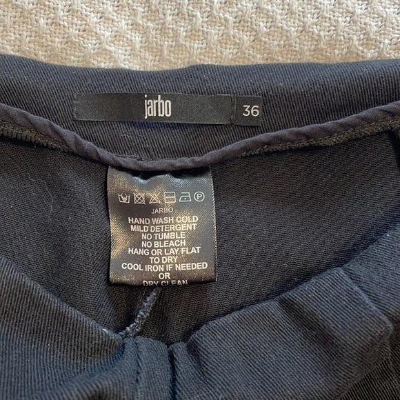 Jarbo Side Zip Straight Leg Ankle Pant in Black size‎ EU36 - Picture 3 of 6